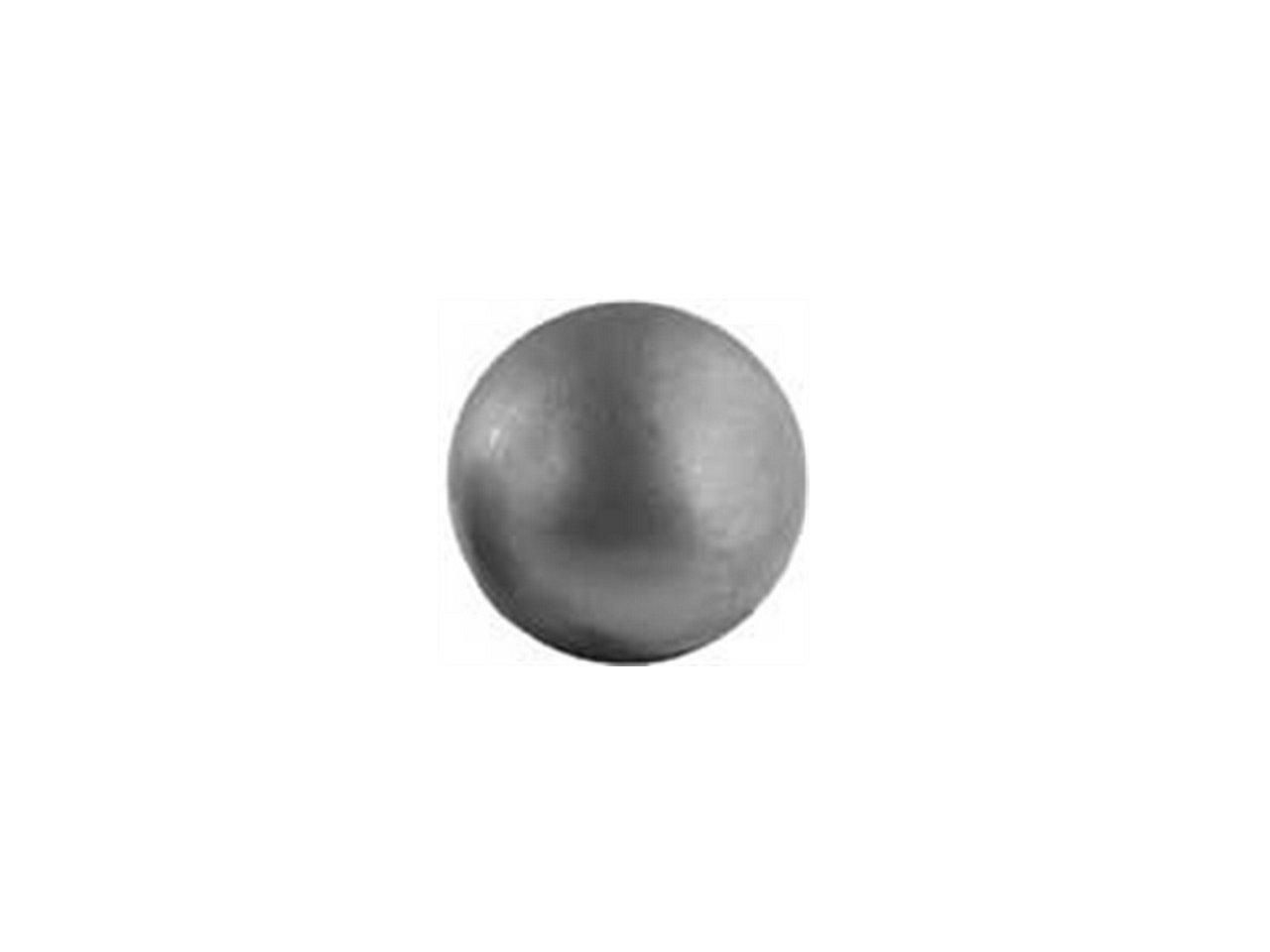 Metalowa kula pełna gładka fi 15mm