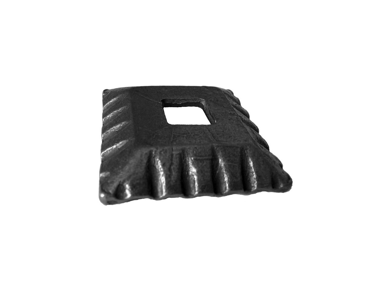 Maskownica metalowa 50x50mm otwór 12mm Maskownica metalowa 50x50mm otwór 12mm