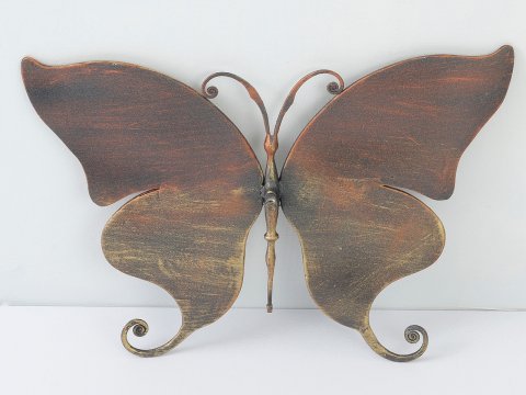 motyl rozeta metalowa