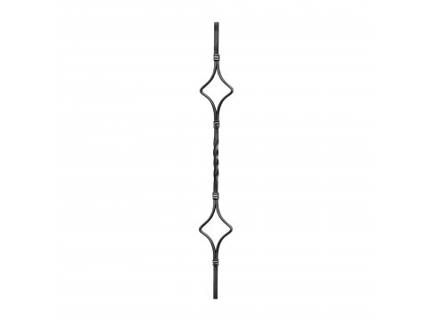 Tralka kuta ozdobna romb...